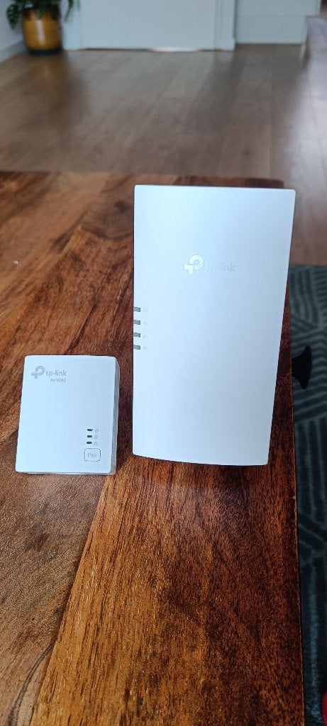 TP-Link TL-WPA7817 PowerLine-netwerkadapter, Computers en Software, Netwerk switches, Ophalen, Zo goed als nieuw