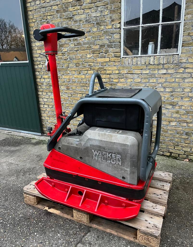 Wacker Neuson DPU 6555 Trilplaat elektr. gestart (bj 2012), Tuin en Terras, Hand-tuingereedschap, Ophalen of Verzenden, Gebruikt