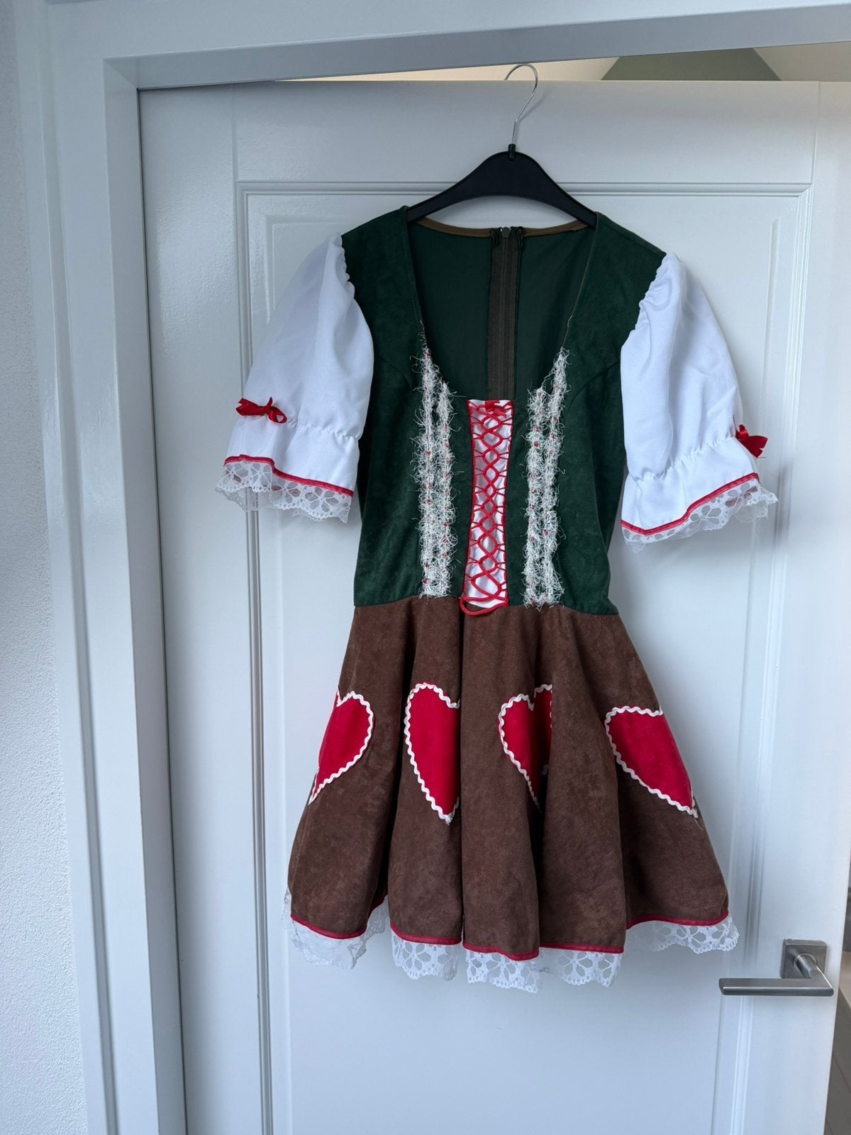 Jurk oktoberfest dirndl maat 36 S, Ophalen of Verzenden, Zo goed als nieuw, Maat 36 (S), Overige thema's