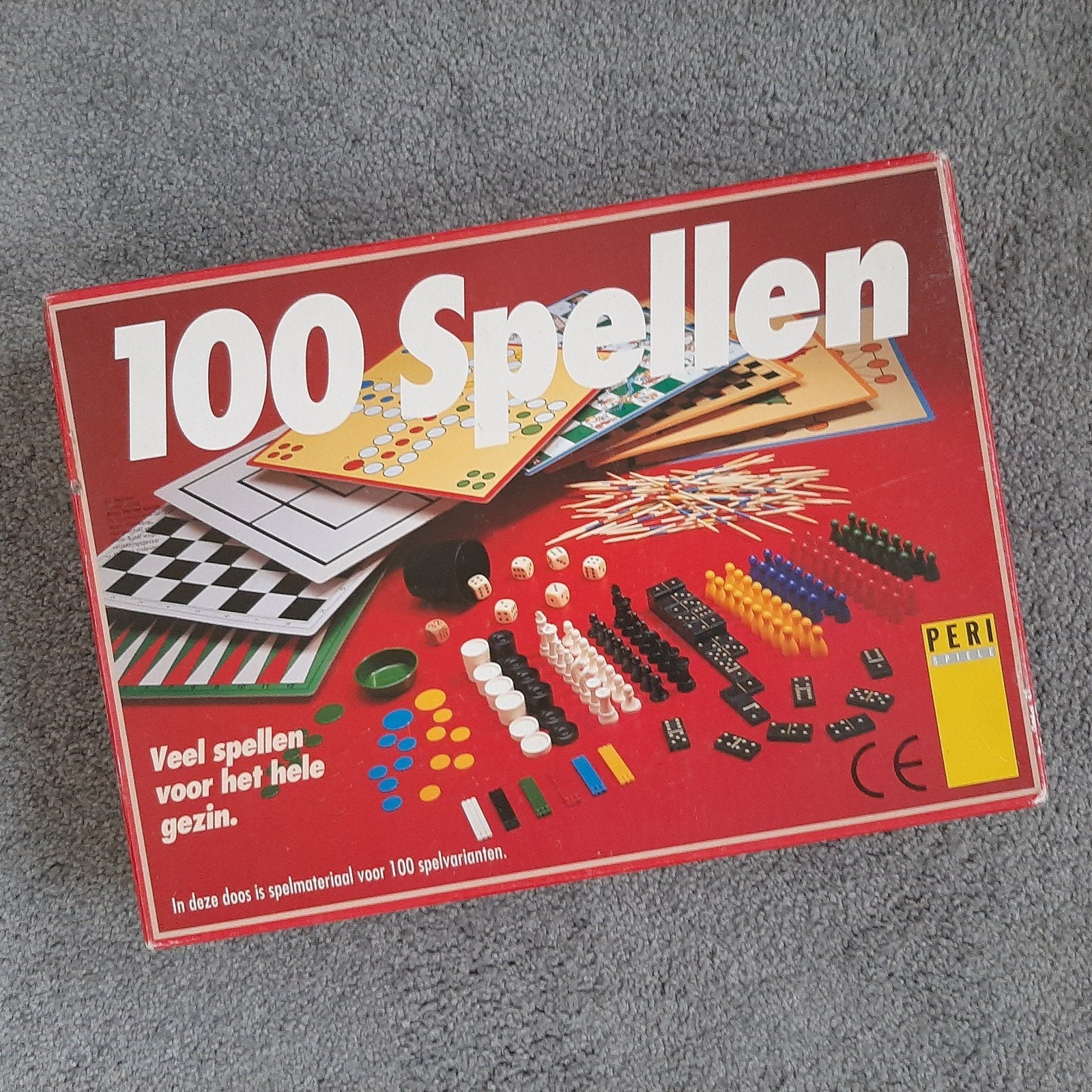 100 Spellen -  volop keuze voor gezin en vriendenkring, Een of twee spelers, Ophalen of Verzenden, Zo goed als nieuw, Peri Spiele