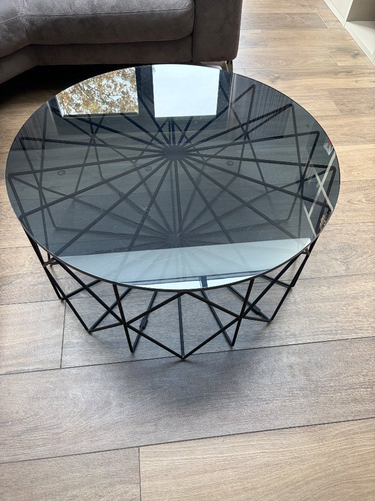 Bolia salontafel, Huis en Inrichting, Ophalen, Gebruikt, 100 tot 150 cm, Rond