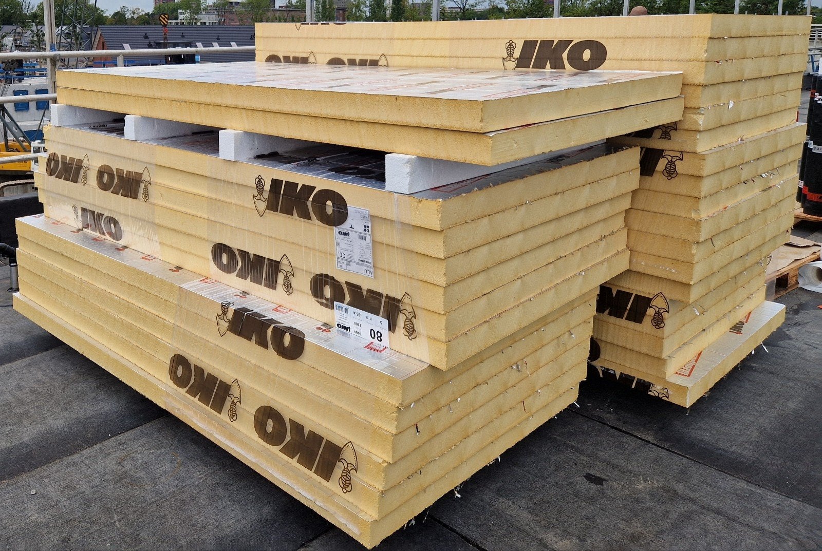 IKO Enertherm ALU isolatieplaten 8cm dik, 120m2, Ophalen, Nieuw, Hardschuim (Pir), 15 m² of meer