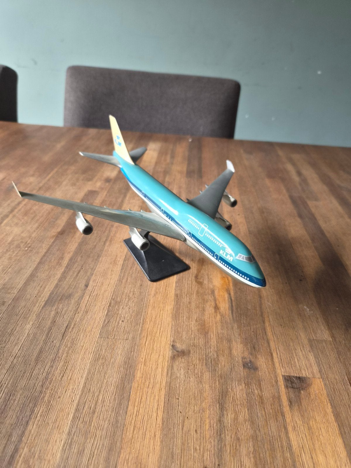 KLM Boeing 747 Schaalmodel - Vliegtuigmodel, Verzamelen, Ophalen of Verzenden, Gebruikt, Schaalmodel