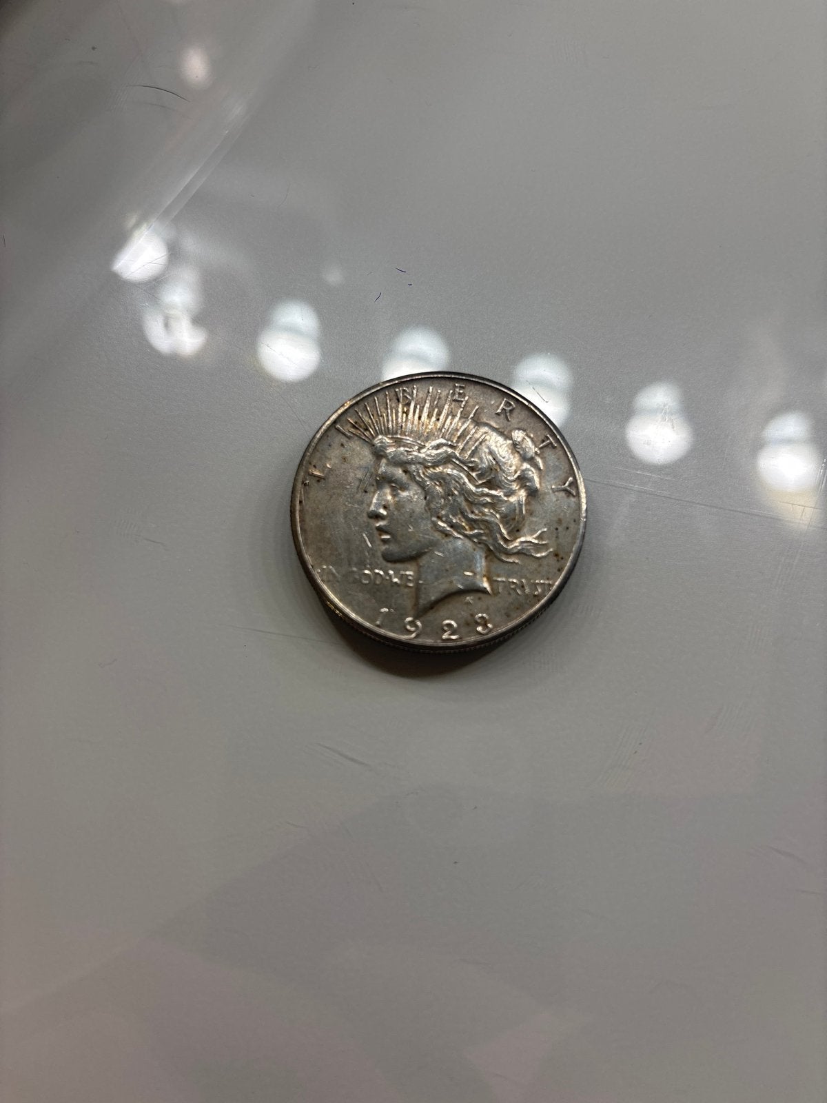 Zilveren Peace Dollar 1923 - Amerikaanse munt, Ophalen, Losse munt, Zilver