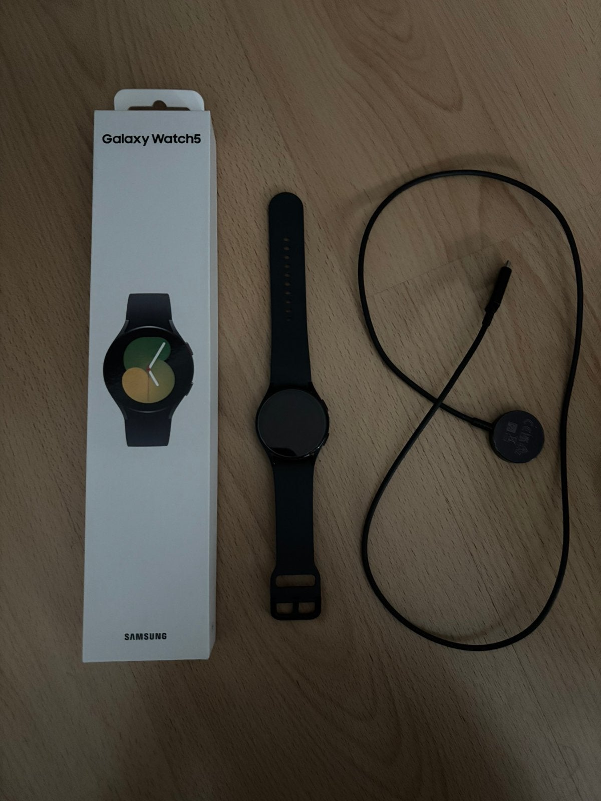 Samsung Smart Watch 5 40mm, Sieraden, Tassen en Uiterlijk, Smartwatches, Ophalen of Verzenden, Zo goed als nieuw, Zwart, Android
