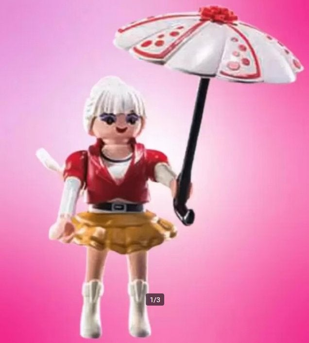 Playmobil Figures 24 Kattenvrouw Manga Anime Cosplay parasol, Ophalen of Verzenden, Nieuw