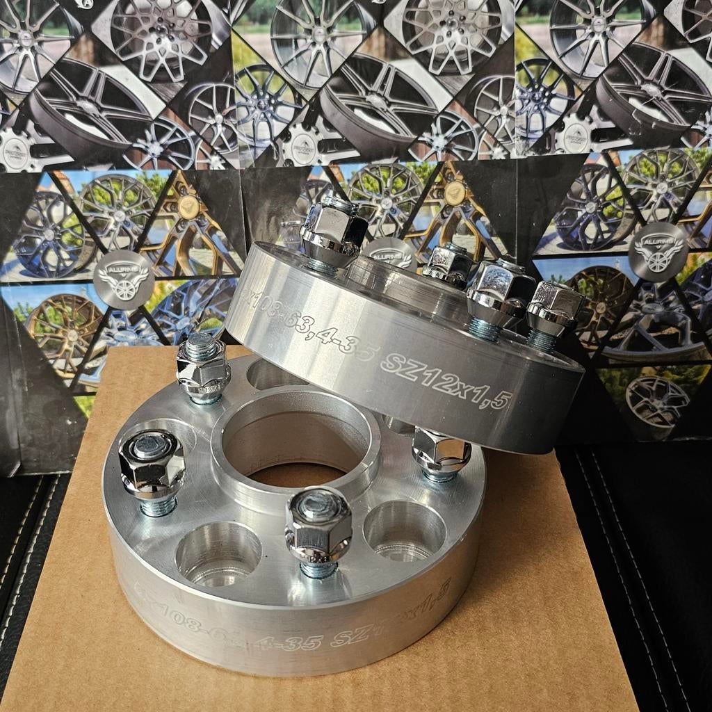 Spoorverbreders Adapters Volvo c70 5x108 65.1 35mm, Ophalen of Verzenden