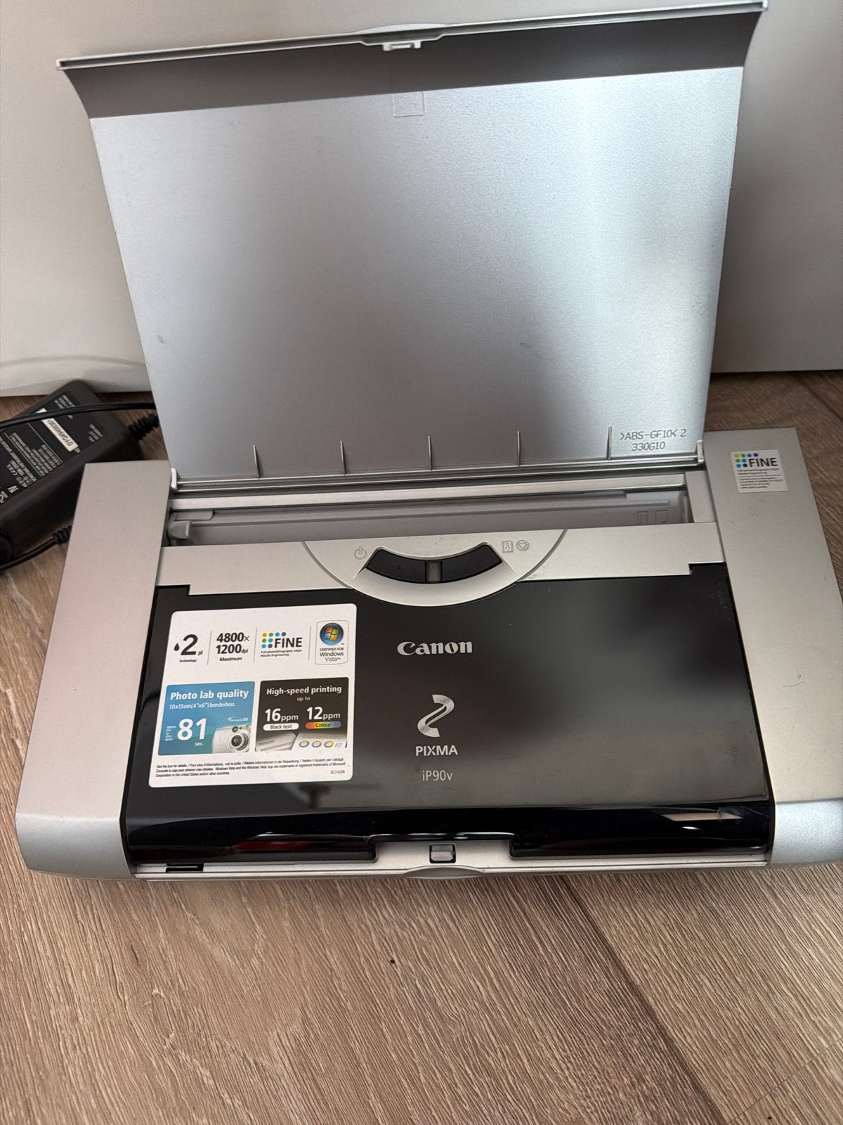 Canon PIXMA iP90V Draagbare Inkjetprinter, Computers en Software, Gebruikt, Printer, Inkjetprinter, Kleur printen