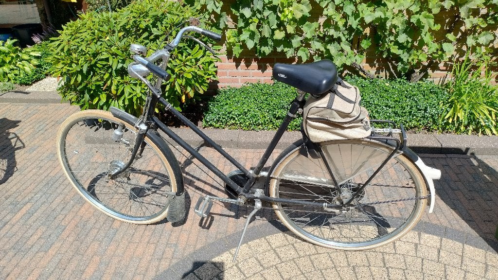 Gazelle oldtimer fiets., Fietsen en Brommers, Ophalen, Jaren '50, 55 tot 59 cm, Gazelle