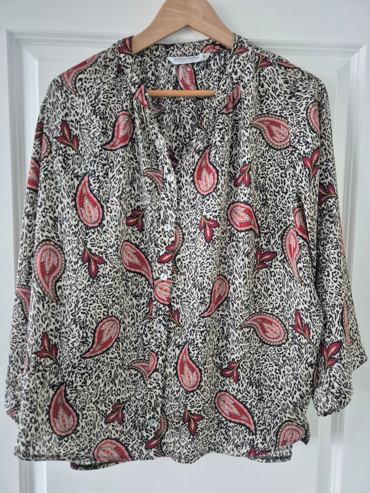 Leuk blousje van Summum Woman in maat 38, Maat 38/40 (M), Summum Woman, Meerkleurig, Ophalen of Verzenden