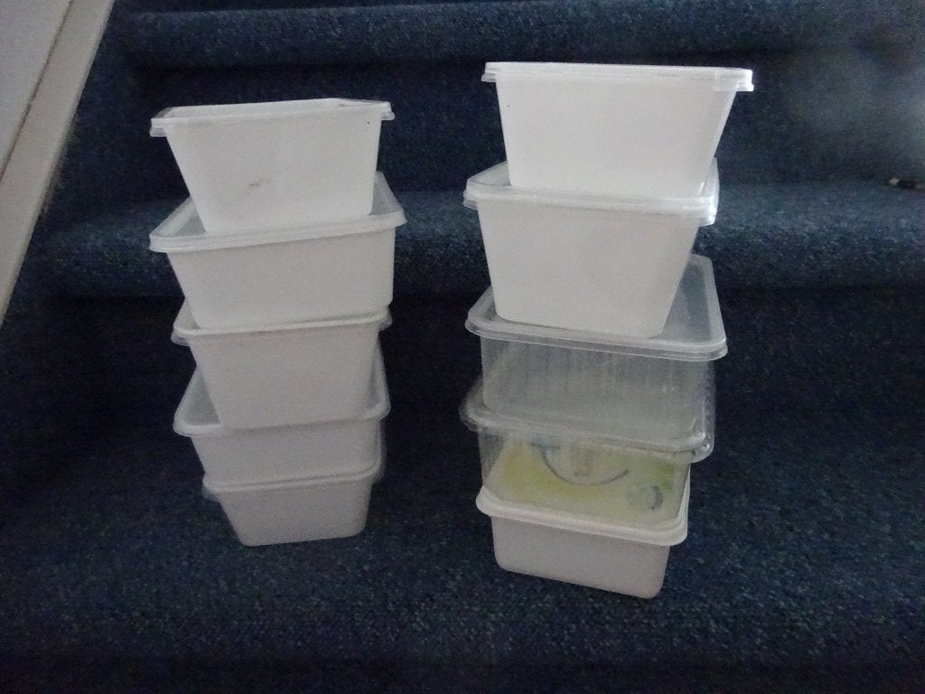 ( nr.  24 ) trommeltjes  plastic, Ophalen of Verzenden, Gebruikt