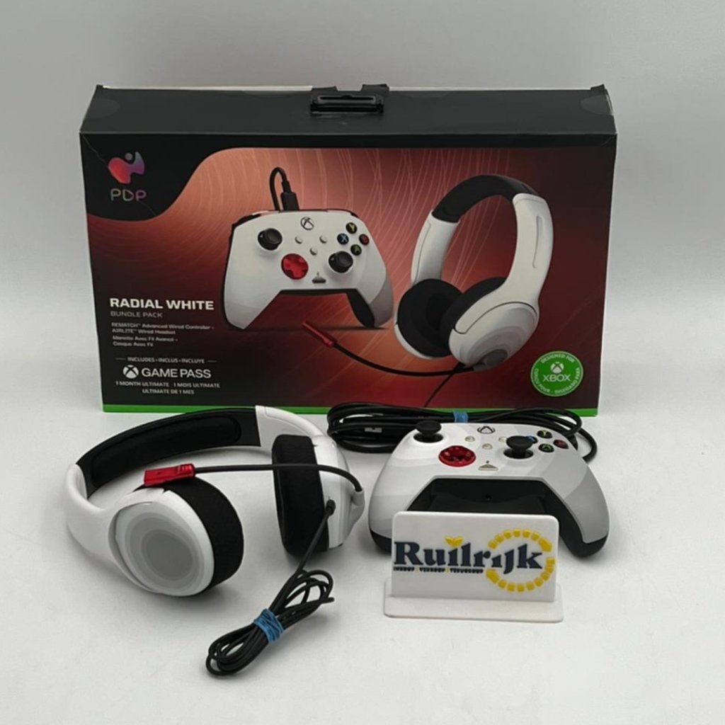 PDP Xbox BUNDLE Rematch CONTROLLER & Headset bedraad - Nieuw, Flex Ltd., Nieuw, https://flex.com/contact-us, Nobelstraat 10, 5807 GA Oostrum LB, Limburg, Nederland