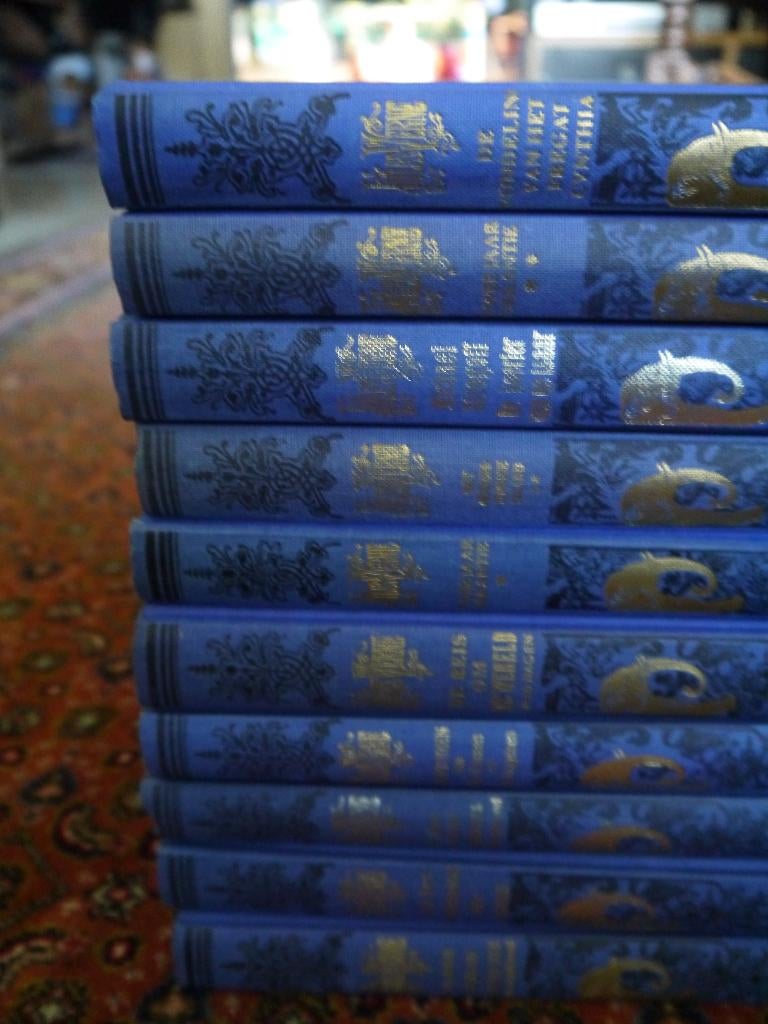 diverse losse blauwe jules verne boekjes, Ophalen of Verzenden, Zo goed als nieuw, Jules Verne