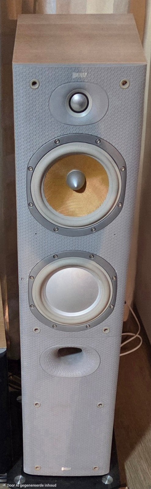 B&W 603 S3  Luidsprekers -  Tweeters/Woofers zijn vervangen, Vloerstaande luidspreker, Refurbished, Bowers & Wilkins (B&W), Geschikt voor surround/home cinema