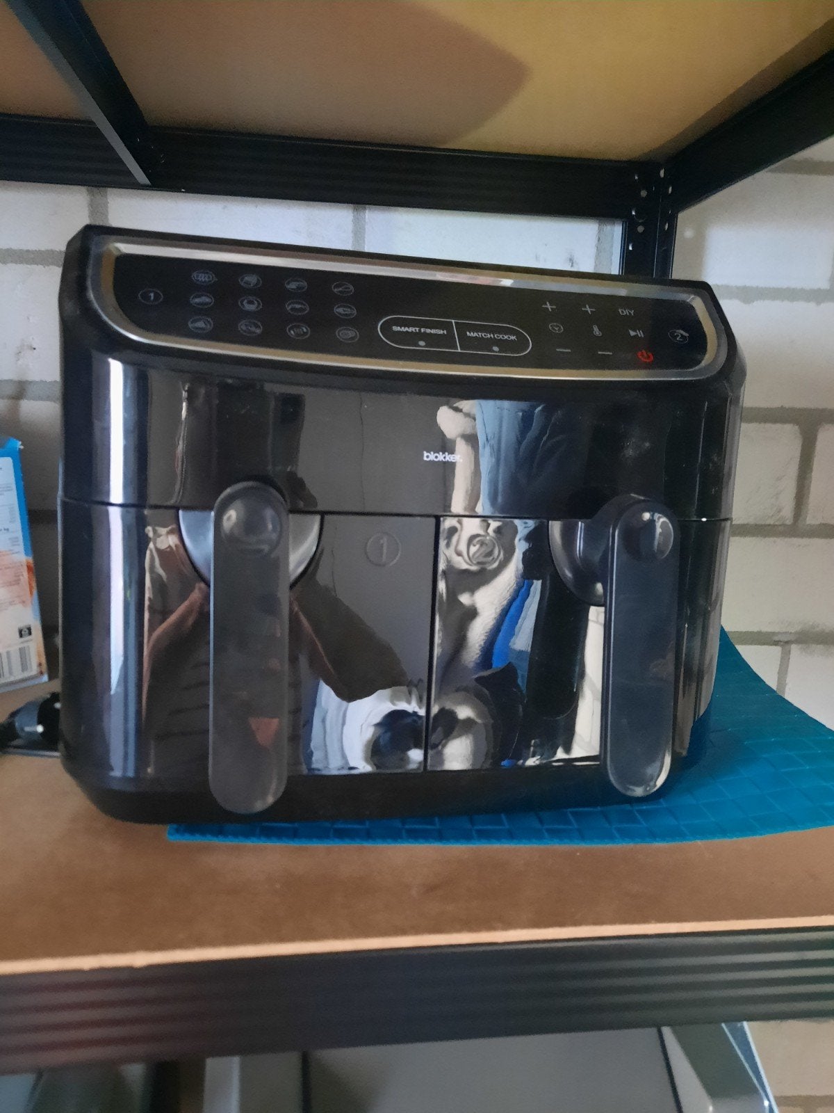 Blokker Dubbele Airfryer - Zo goed als nieuw