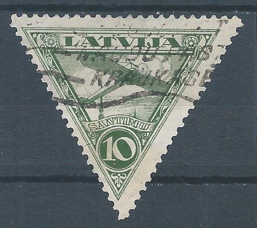 C731 - Baltische staten – Letland – MiNr 177B (gestempeld), Ophalen of Verzenden, Overige landen, Gestempeld