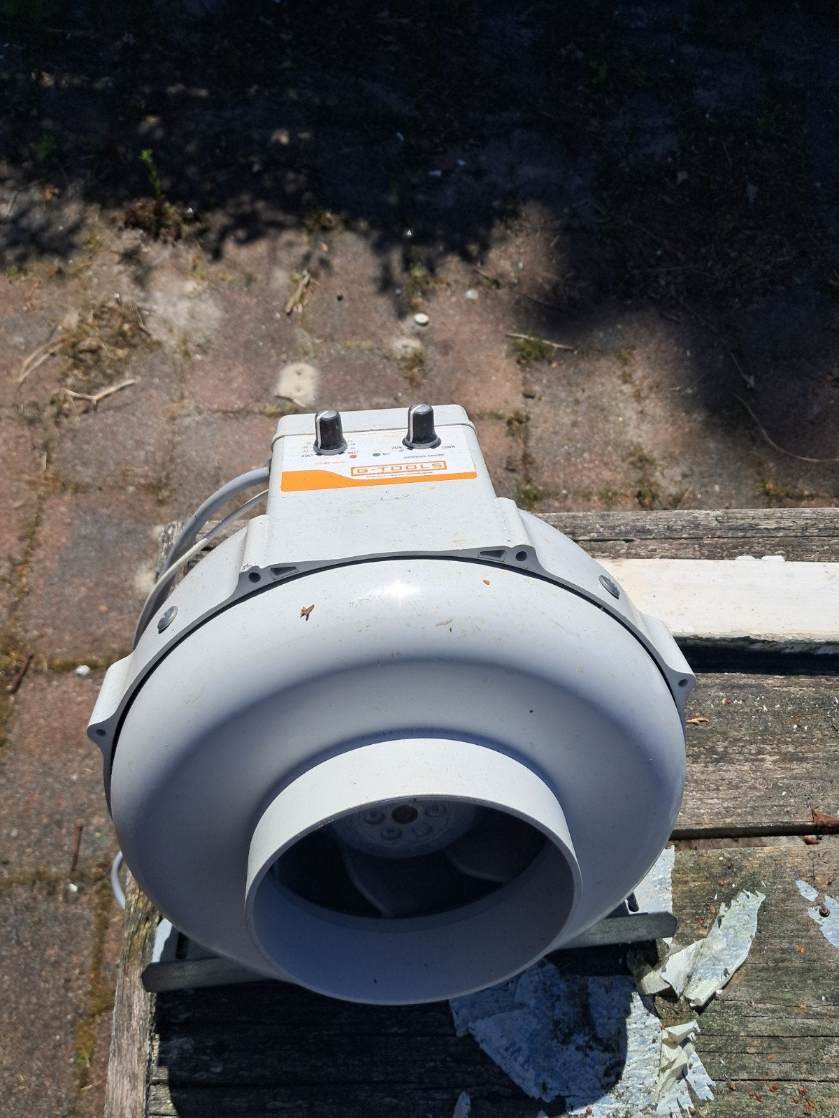 G-Tools Afzuiger/Ventilator - Zo goed als nieuw, Tuin en Terras, Kweekspullen, Ophalen of Verzenden