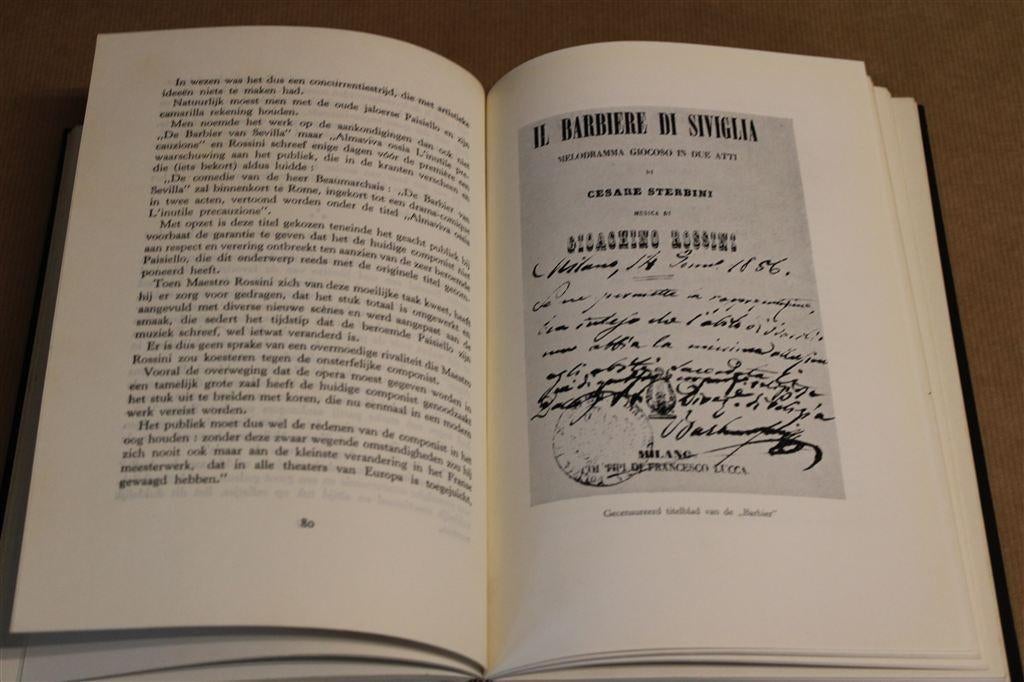 Gioacchino Rossini. Componisten-serie. 1950., Boeken, Muziek, Ophalen of Verzenden, Gelezen, Artiest