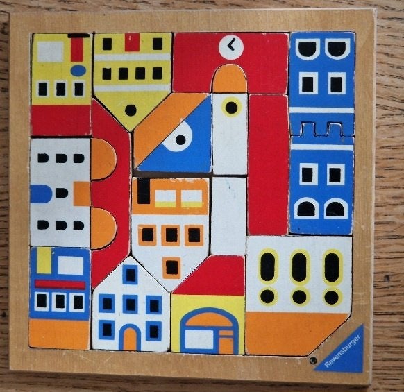 Ravensburger houten puzzel, Gebruikt, 10 tot 50 stukjes, Ophalen of Verzenden, Van hout
