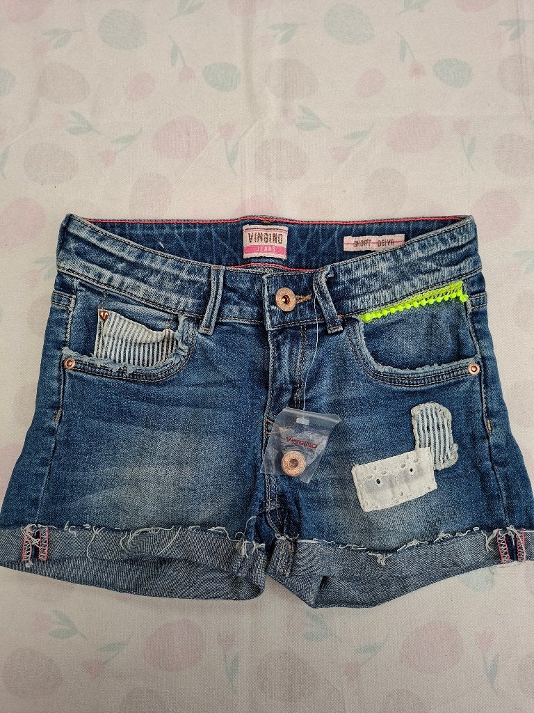 Vingino Jeans Short Deiva, Broek, Anneonline, Steenbergen, Meisje