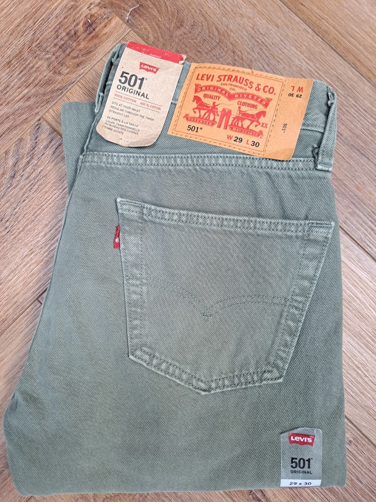 Levi's 501 Original Jeans - Nieuw met labels - W29 L30, Kleding | Heren, Levi's, Overige kleuren, Nieuw, W32 (confectie 46) of kleiner