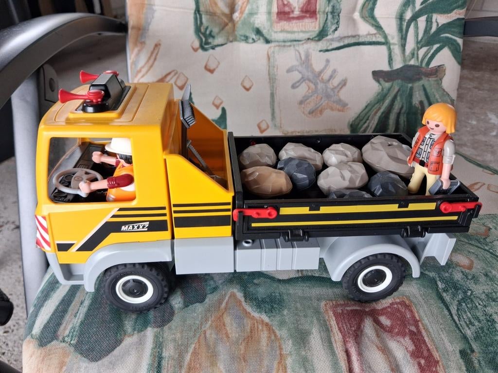 PLAYMOBIL 70742 City Action Bouwplaats met kiepwagen, Kinderen en Baby's, Ophalen of Verzenden, Zo goed als nieuw