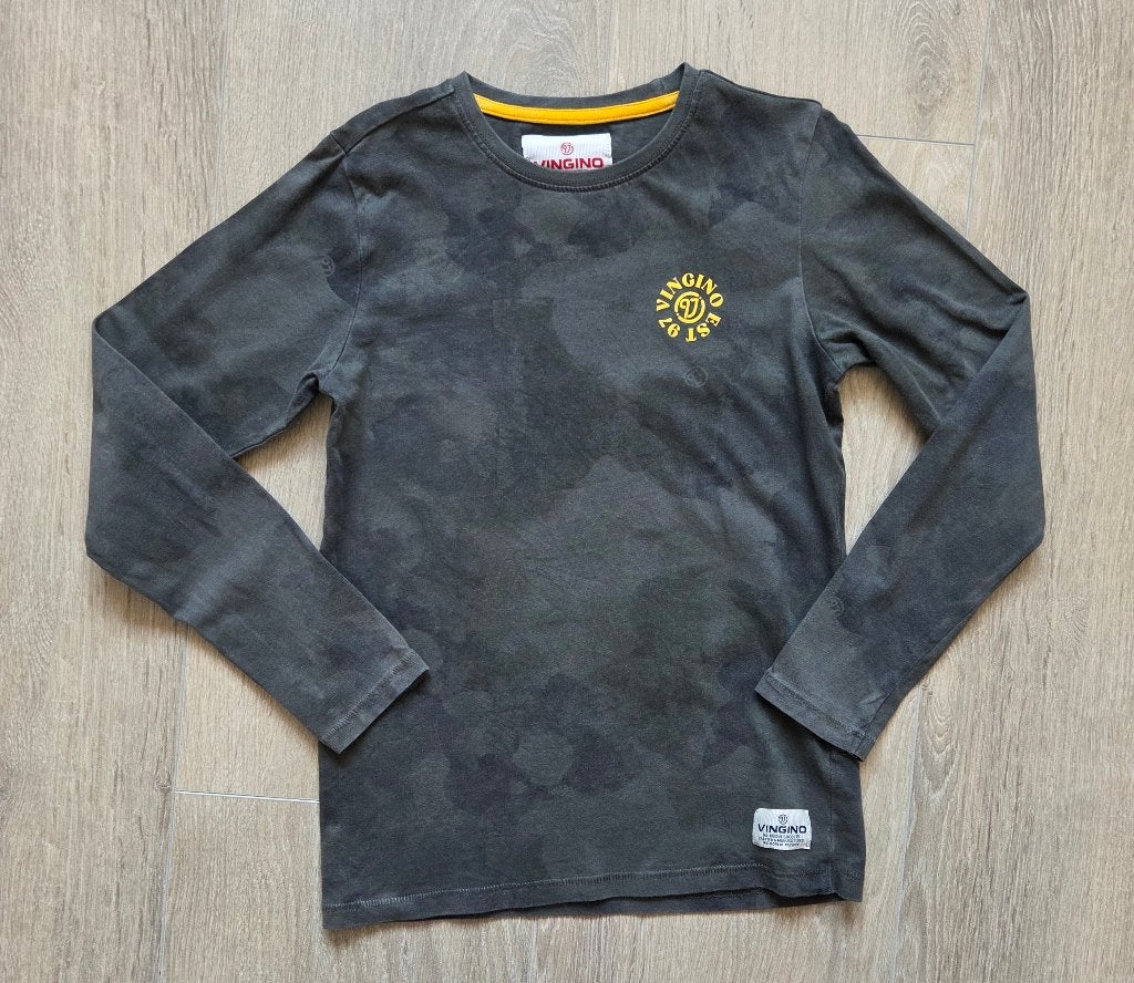 Vingino longsleeve, Ophalen of Verzenden, Zo goed als nieuw, Vingino, Shirt of Longsleeve