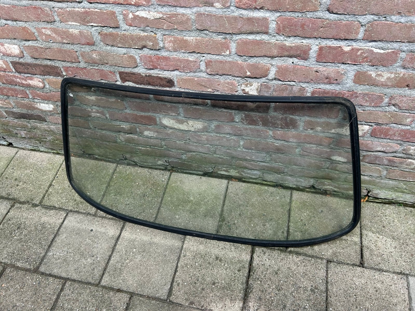Volkwagen golf 1 mk1 voorruit en achterruit met rubbers, Ophalen, Gebruikt, Volkswagen