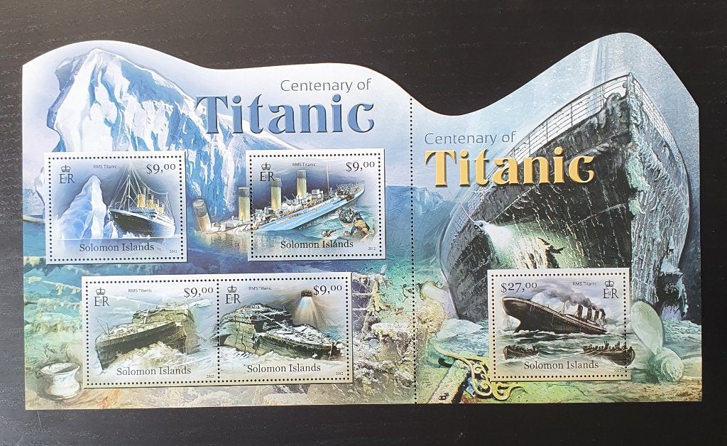 Solomon Eilanden 2012 Titanic Schip Michel 1521-1525 pf, Verzenden, Postfris, Overige thema's