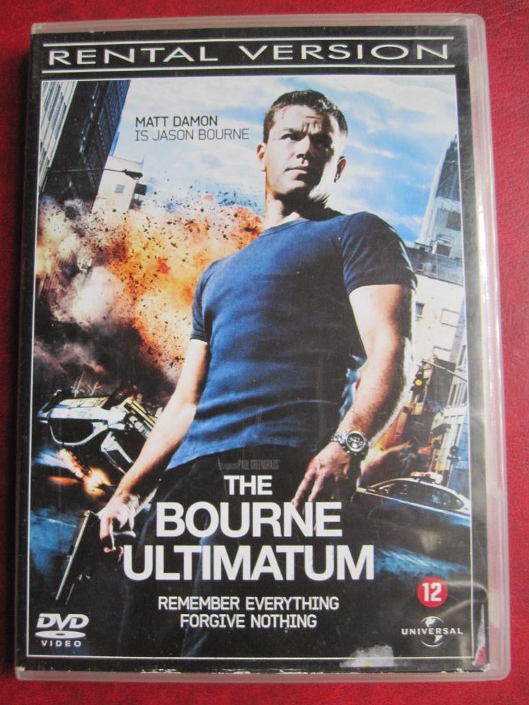 The Bourne Ultimatum (2007), Vanaf 12 jaar, Ophalen of Verzenden, Zo goed als nieuw, Actie
