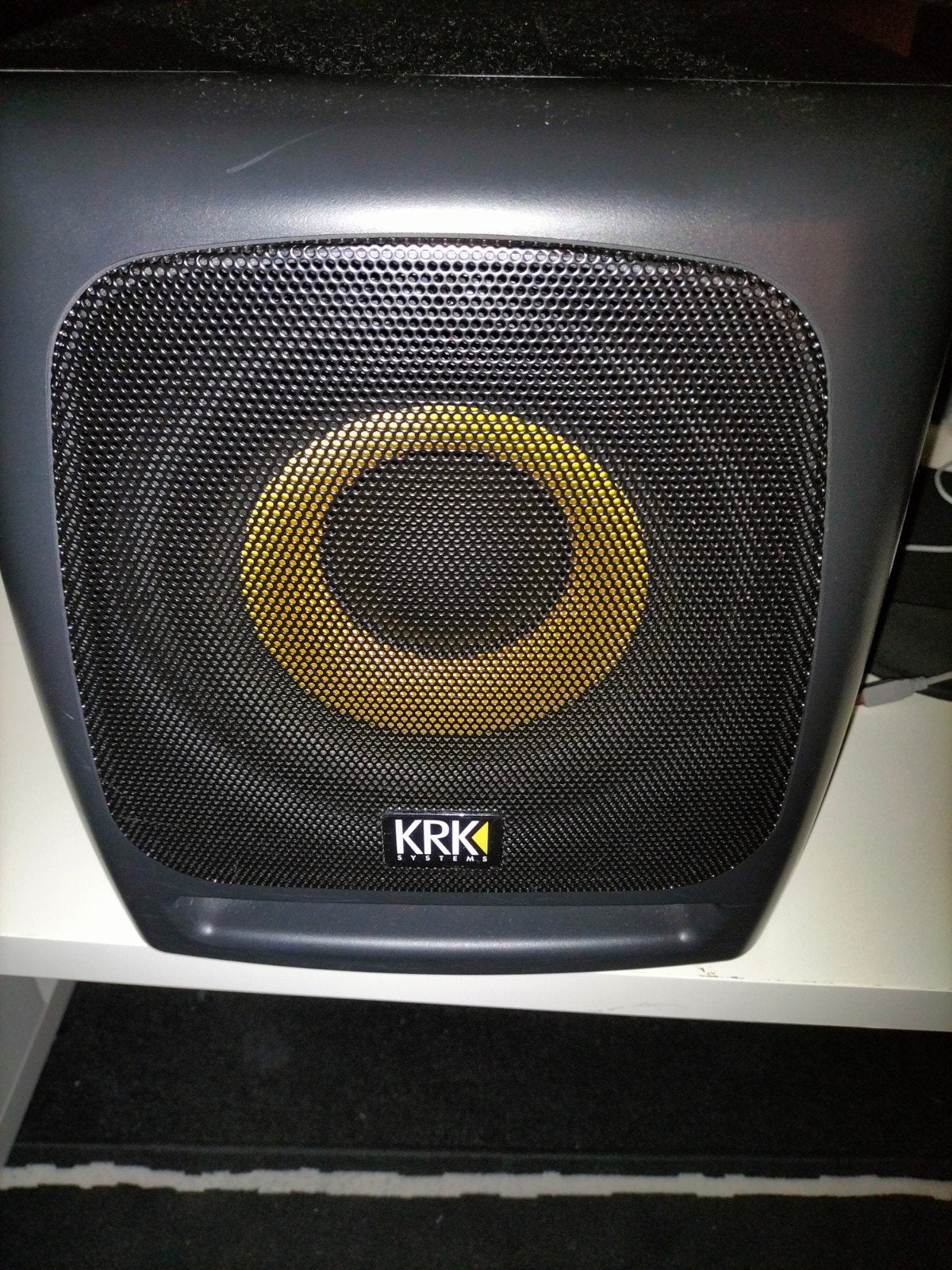 KRK Subwoofer 8S, Ophalen, Zo goed als nieuw, Subwoofer, KRK