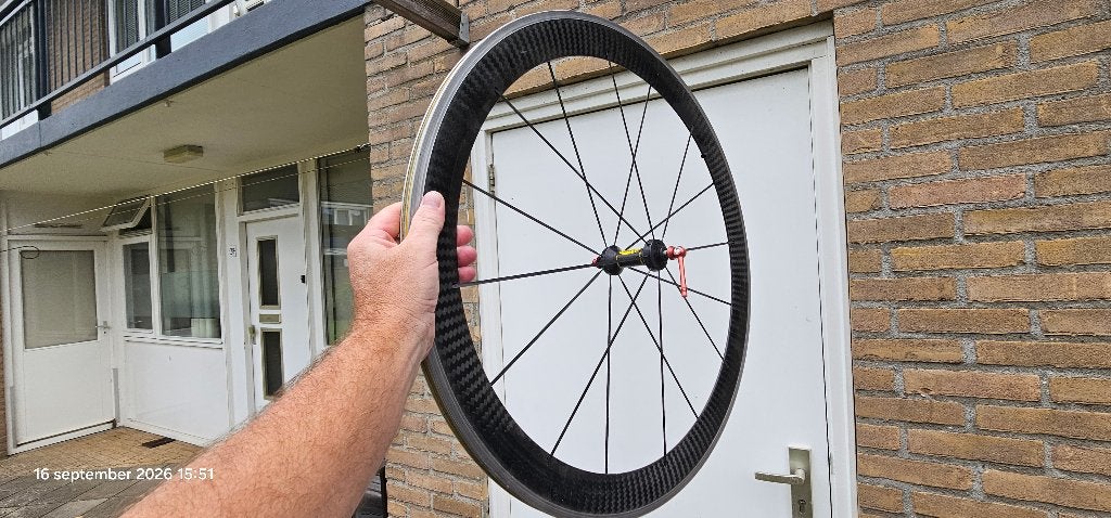 mavic carbon voorwiel, Ophalen, Zo goed als nieuw