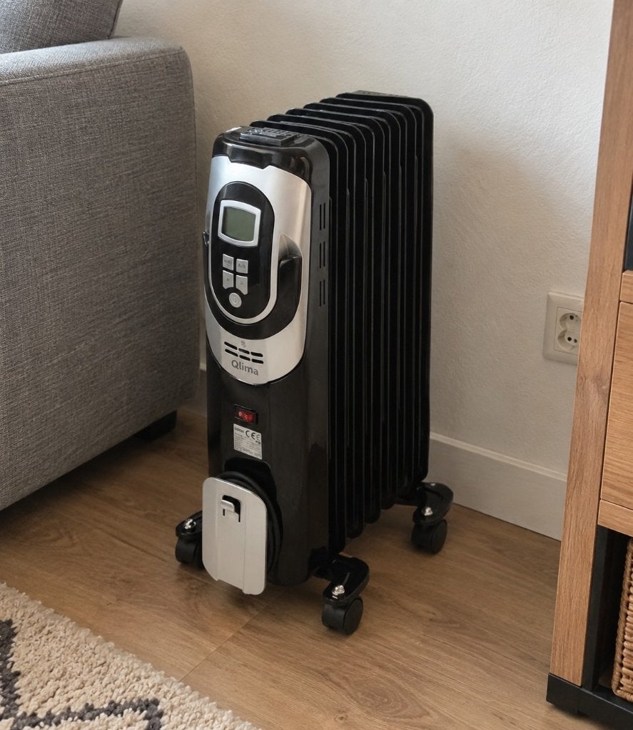 Olie gevulde Radiator/Kachel, Ophalen, Oliekachel, Gebruikt, Elektrisch