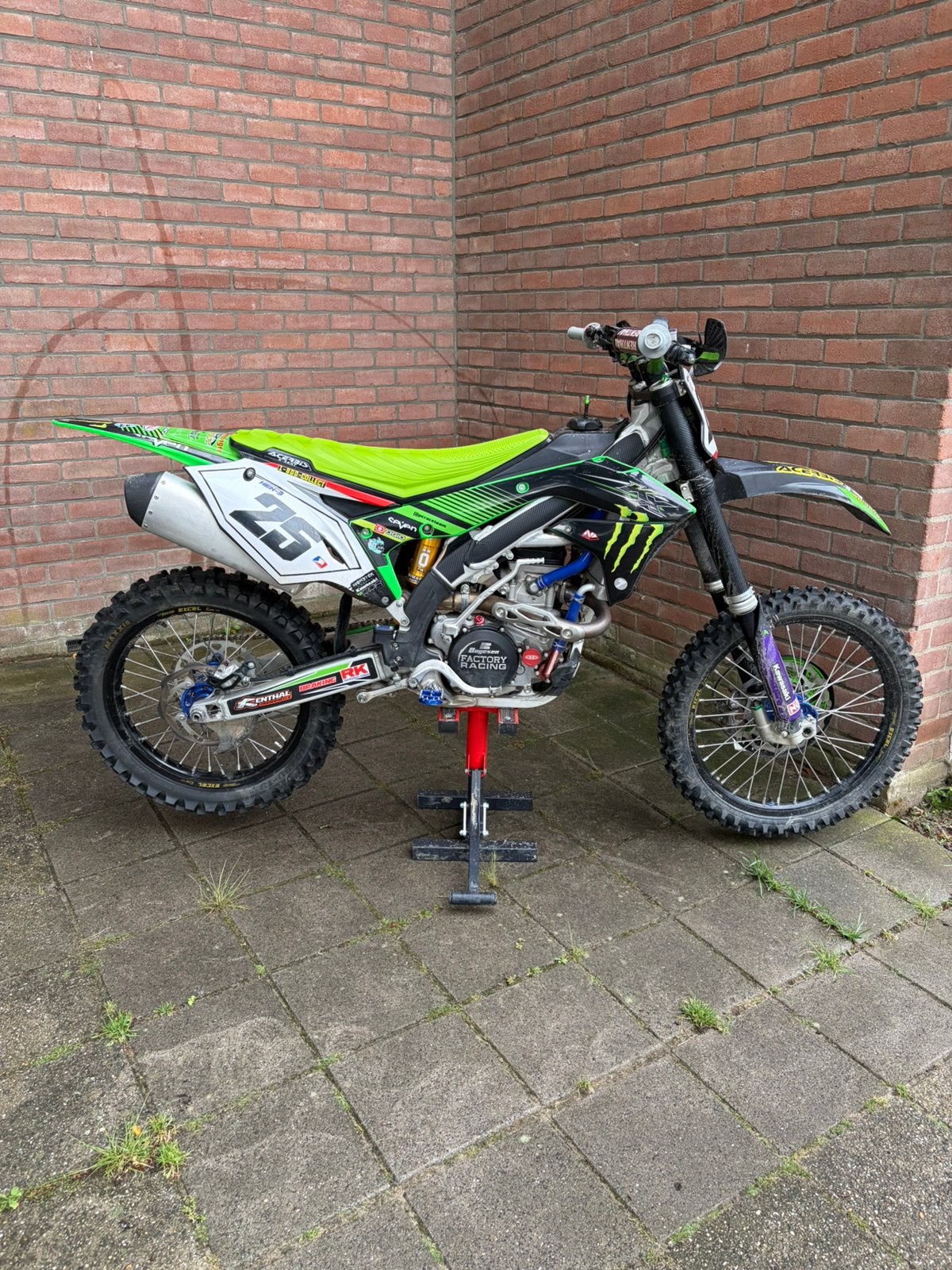 Kawasaki KX450F 2018 – Super dikke crossmotor, Ophalen of Verzenden, Zo goed als nieuw, Yamaha