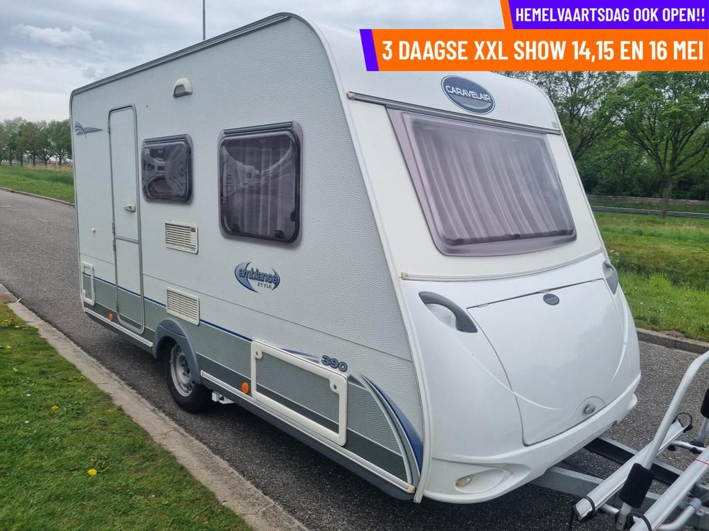 CARAVELAIR AMBIANCE STYLE 390 VOORTENT+ZAKLUIFEL+LICHTGEWICH, Bedrijf, 750 - 1000 kg, 5 tot 6 meter, Mover