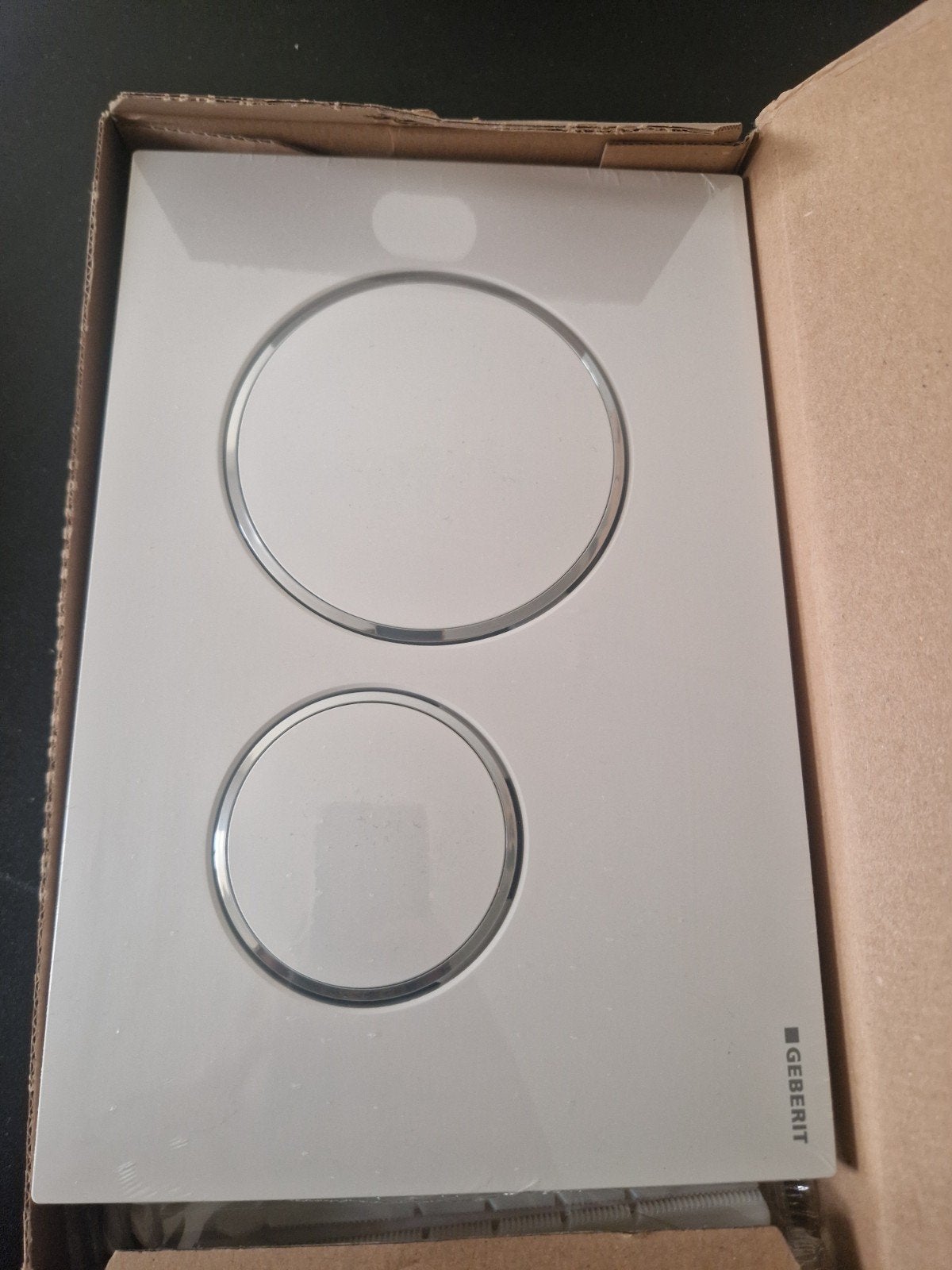 Geberit Sigma20 bedieningsplaat voor toilet, Ophalen of Verzenden, Nieuw, Chroom, Toilet