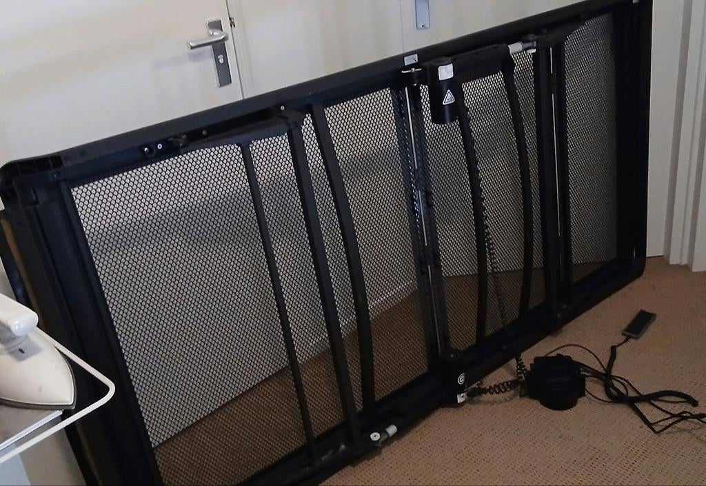 Verstelbare bedbodem met metalen frame NIEUW, Ophalen, Verstelbaar, 90 cm, Eenpersoons