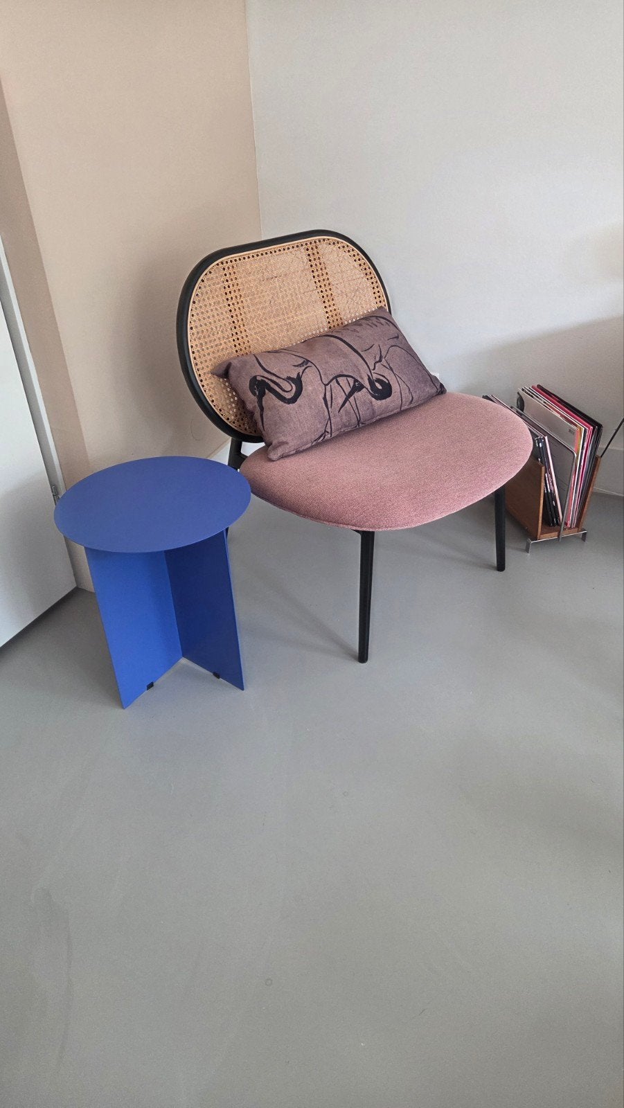 Zuiver Spike Fauteuil, roze, Ophalen, Overige kleuren, Modern, Scandinavisch, Zo goed als nieuw