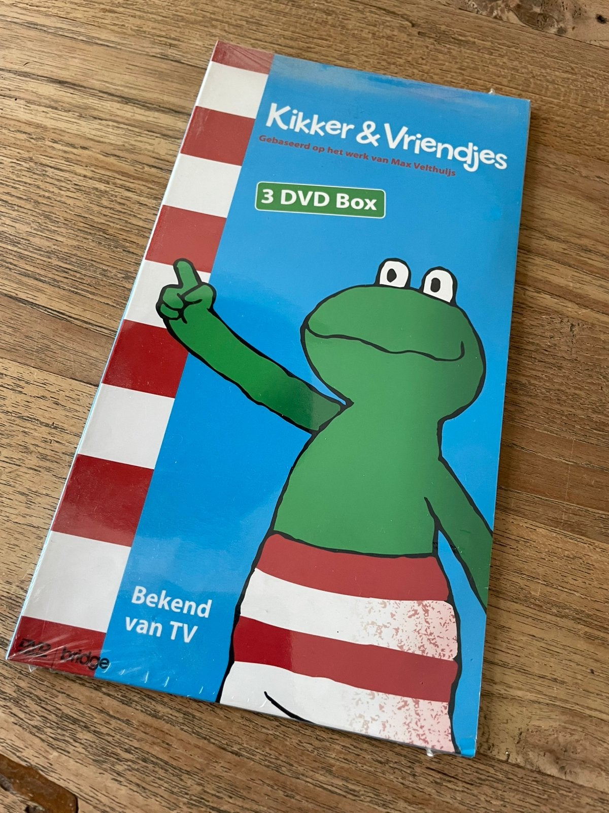 DVD kikker & vriendjes, Alle leeftijden, Ophalen of Verzenden, Nieuw in verpakking