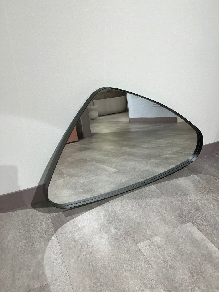 spiegel organisch mat zwart kader, Minder dan 50 cm, 100 tot 150 cm, Nieuw, Ophalen of Verzenden
