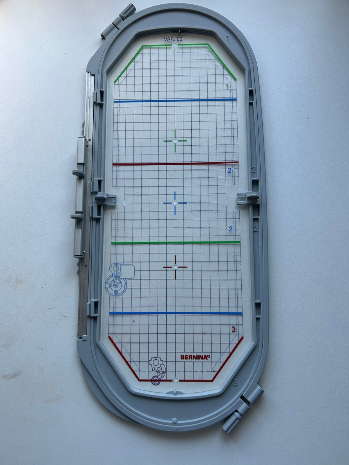 Mega borduurraam Bernina, Ophalen of Verzenden, Zo goed als nieuw, Machineborduren, Borduurmachine