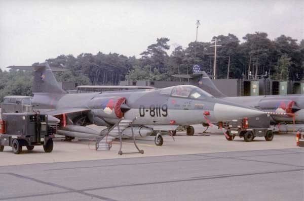 Lockheed (T)F-104G Starfighter van de KLu., Ophalen of Verzenden, Zo goed als nieuw, Schaalmodel