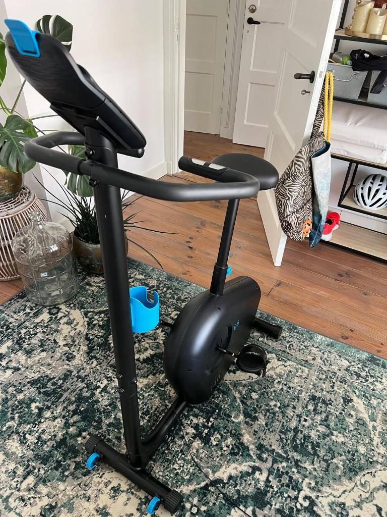 Decathlon Domyos 140 06 Hometrainer, Sport en Fitness, Fitnessapparatuur, Zo goed als nieuw, Hometrainer, Benen, Metaal, Ophalen