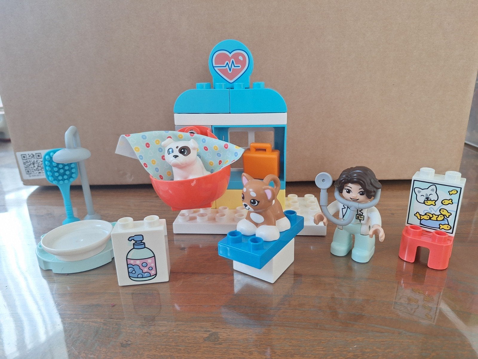Lego Duplo 10438 Naar de dierenarts, Ophalen of Verzenden, Zo goed als nieuw