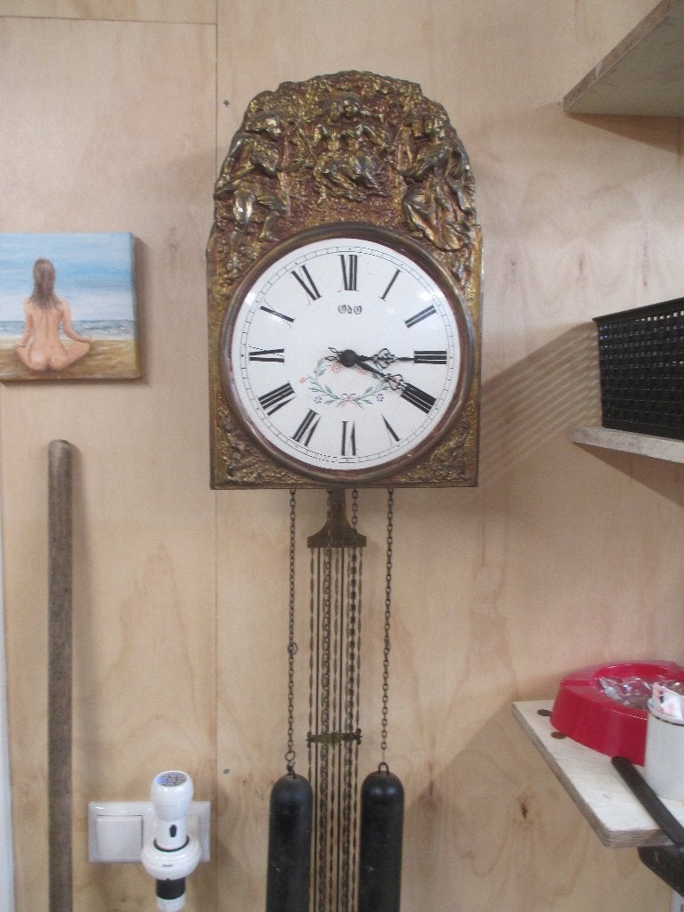 antieke klok, Antiek en Kunst, Ophalen