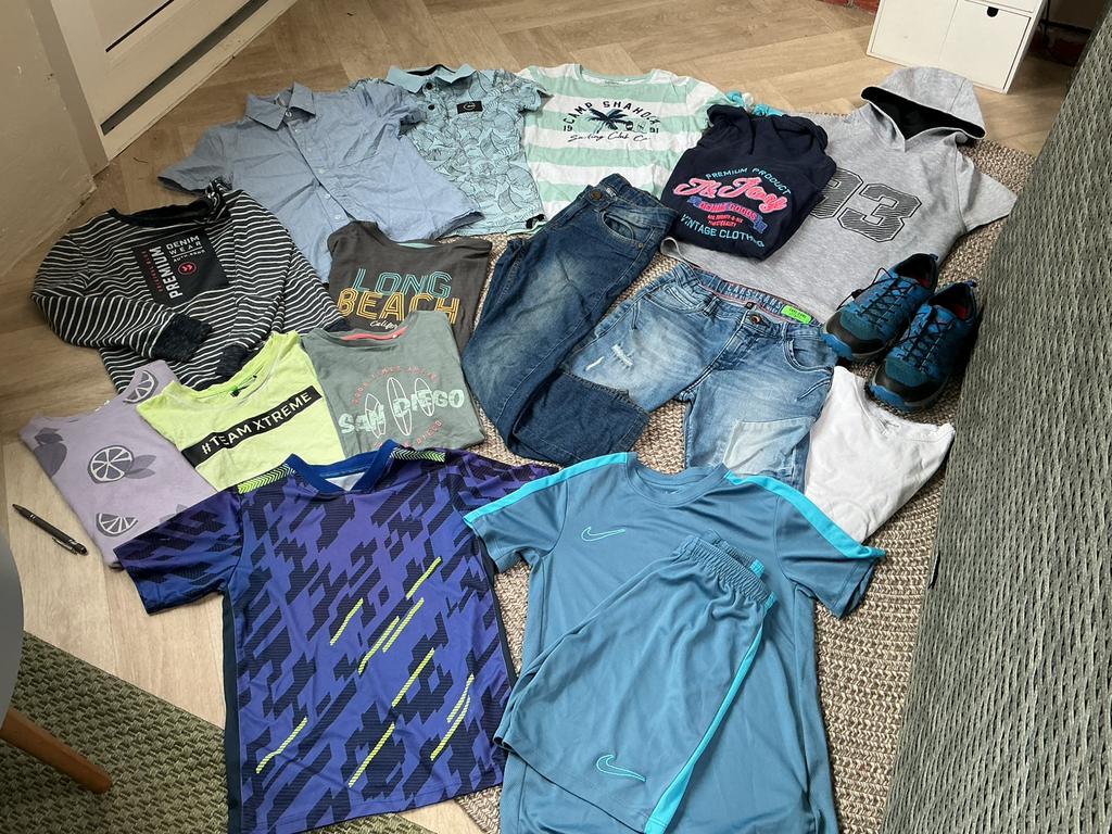 jongenskleding pakket 134-140 diverse merken & Nike tenue, Ophalen of Verzenden, Gebruikt, Jongen