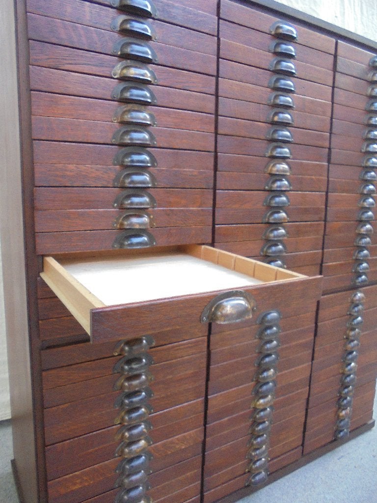 Ladekast 90 laatjes papierkast apothekerskast, Ophalen of Verzenden