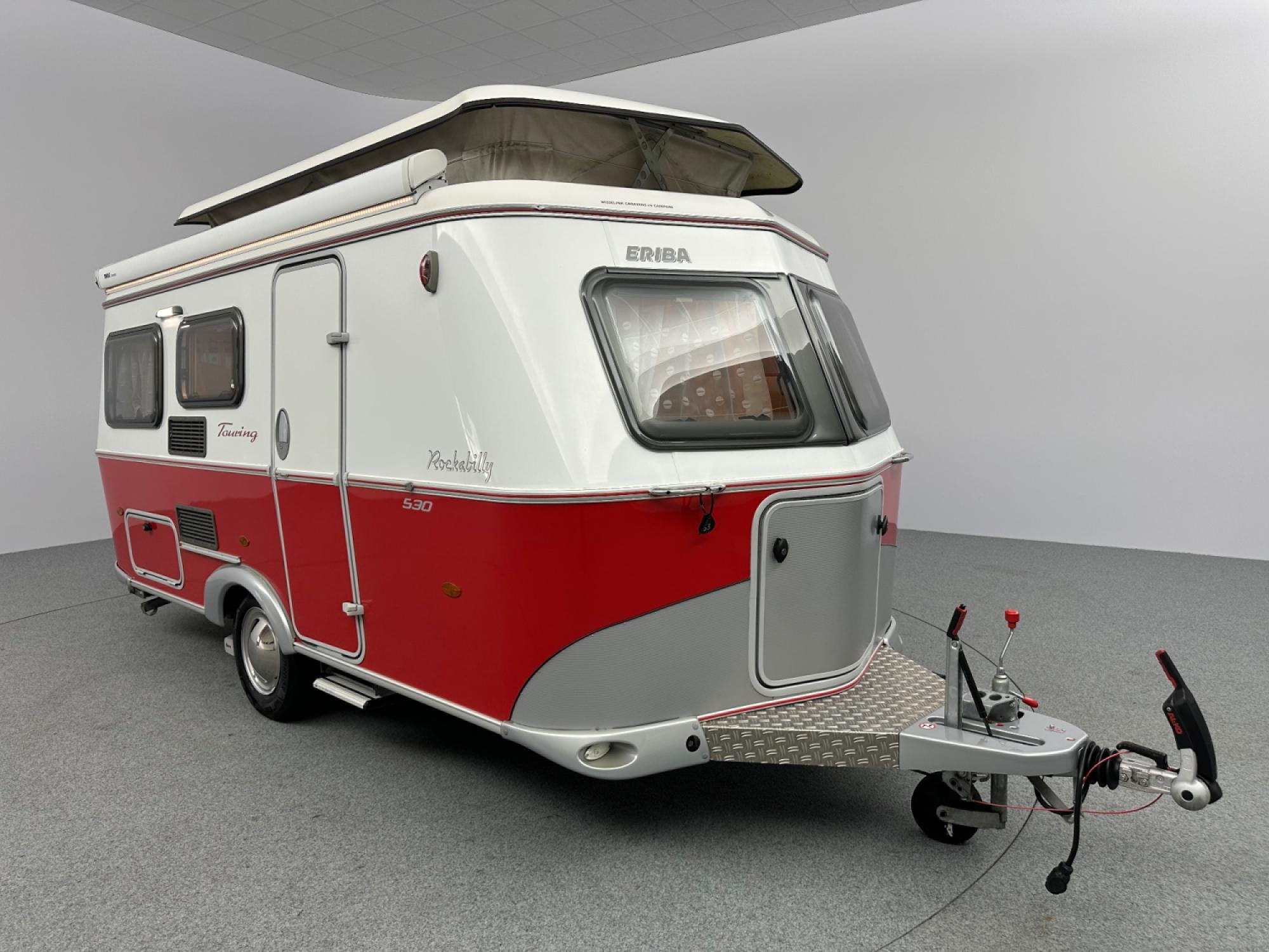 Eriba Touring Troll 530 Rockabilly Cassetteluifel Mover, Caravans en Kamperen, Vast bed, 5 tot 6 meter, Eriba, Overige