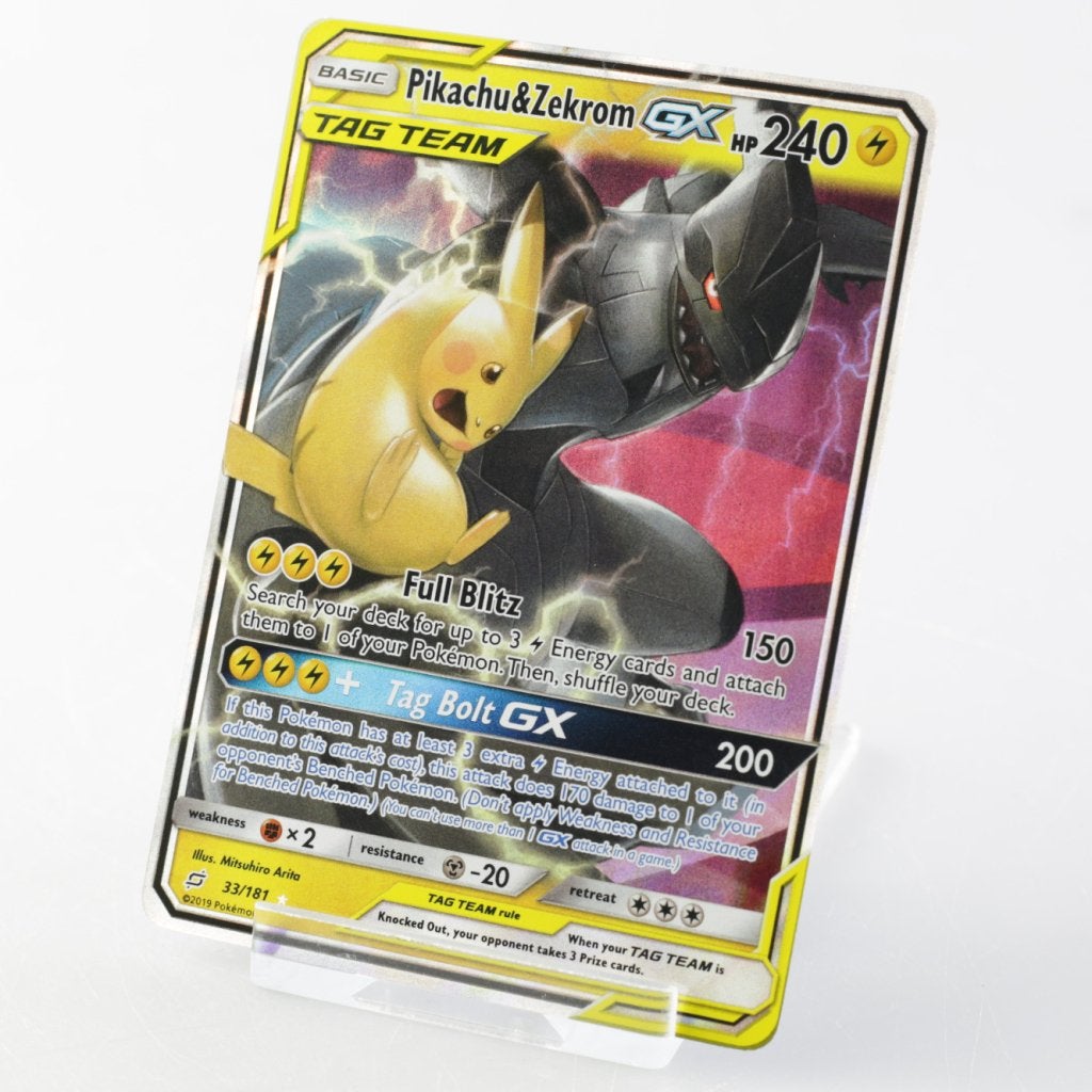 TCG Pikachu & Zekrom GX (TEU 33), Hobby en Vrije tijd, Verzamelkaartspellen | Pokémon, Zo goed als nieuw