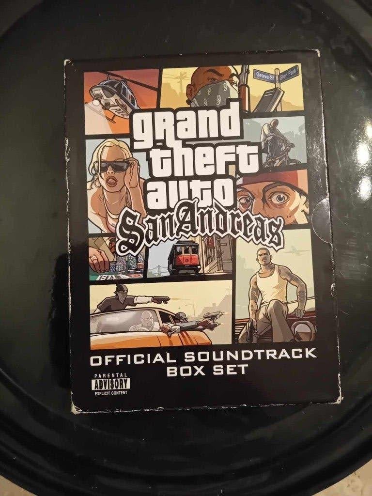 GTA San Andreas Soundtrack , 8 CD, Ophalen, Gebruikt, Overige genres, 1 speler